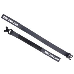 Zavazadlové popruhy Atlas B-Clip, 2 ks, OXFORD (šedá, 26mm x 1,2m)