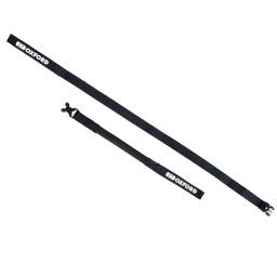 Zavazadlové popruhy Atlas B-Clip, 2 ks, OXFORD (čierna, 17mm x 2m)