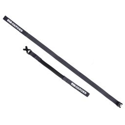 Zavazadlové popruhy Atlas B-Clip, 2 ks, OXFORD (šedá, 17mm x 2m)
