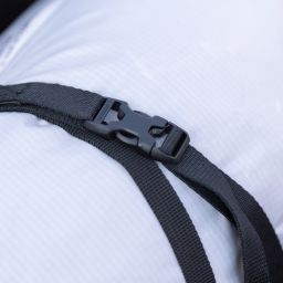 Zavazadlové popruhy Atlas B-Clip, 2 ks, OXFORD (čierna, 17mm x 1,2m)