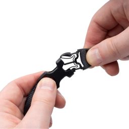 Zavazadlové popruhy Atlas B-Clip, 2 ks, OXFORD (šedá, 17mm x 1,2m)