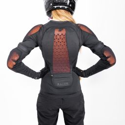 Chránič tela ALPHA TOP 2 WOMAN, RACER, dámsky (čierna)