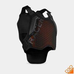 Chránič tela ALPHA PLASTRON EVO, RACER (čierna)