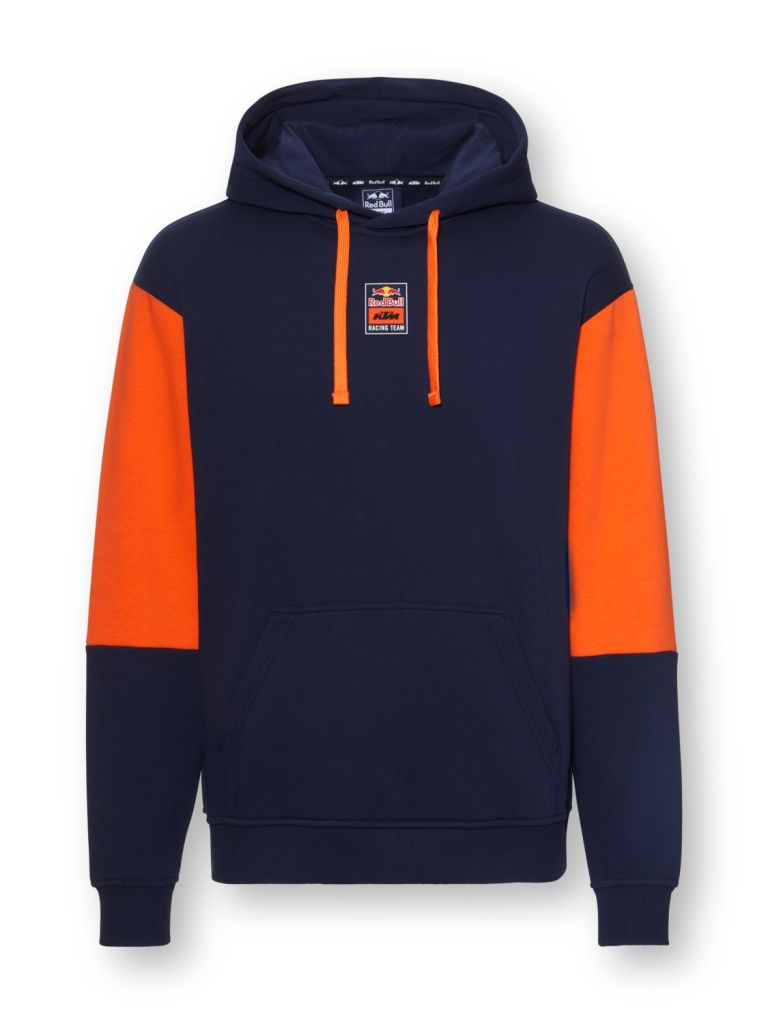 Mikina s kapucňou APEX, KTM RED BULL unisex (modrá,oranžová)