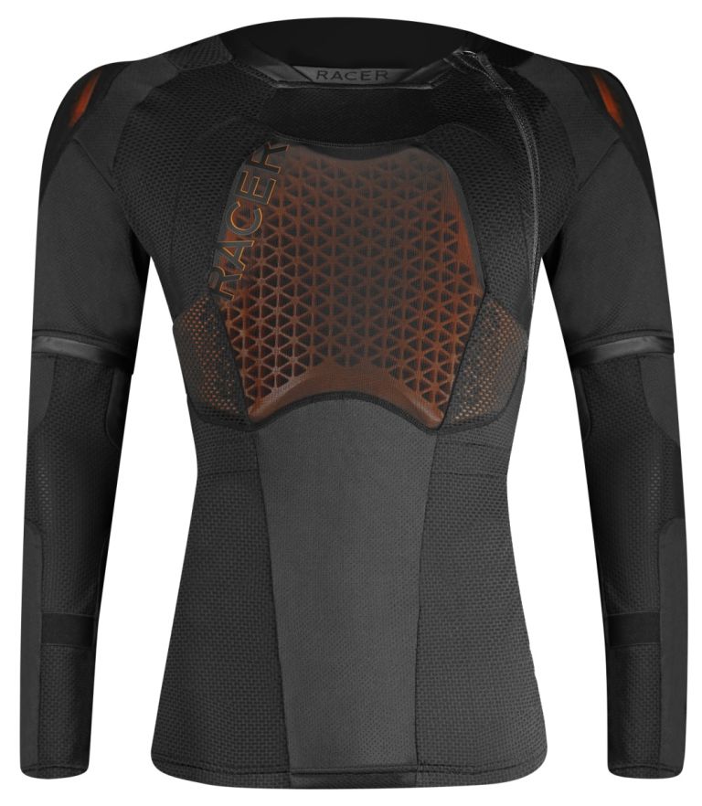 Chránič tela ALPHA TOP 2, RACER (čierna)