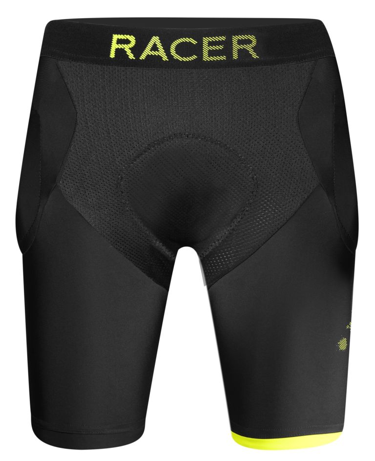 šortky pod nohavice MOTION SHORT KIDS, RACER, detské (čierna)