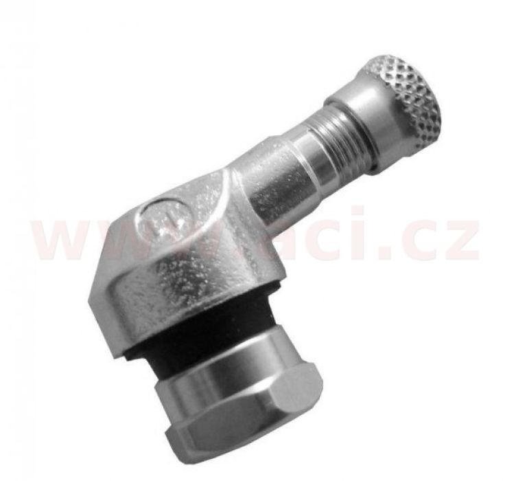 Ventil bezdušový moto, stříbrný, SM-08 pr.8,3 mm ALU