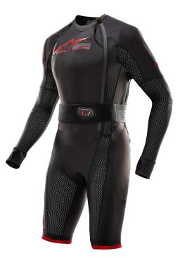 Airbagová vesta TECH-AIR®10 system, ALPINESTARS (černá/červená/šedá) 2025