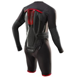Airbagová vesta TECH-AIR®10 system, ALPINESTARS (černá/červená/šedá) 2025