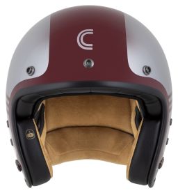 Prilba Eso Jawa Panel, CASSIDA (červená/stříbrná/černá) 2025
