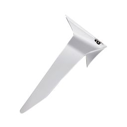Aerodynamický spojler pre prilby SUPERTECH R10 SOLID štandardné profil, ALPINESTARS (biela)