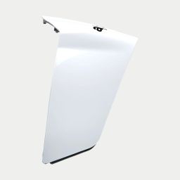 Aerodynamický spojler pre prilby SUPERTECH R10 SOLID racing profil, ALPINESTARS (biela)
