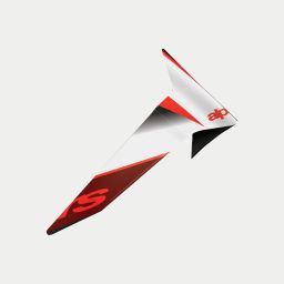 Aerodynamický spojler pre prilby SUPERTECH R10 TEAM štandardné profil, ALPINESTARS (černá/červená/bílá)