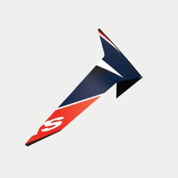Aerodynamický spojler pre prilby SUPERTECH R10 TEAM štandardné profil, ALPINESTARS (černá/červená/modrá/bílá)