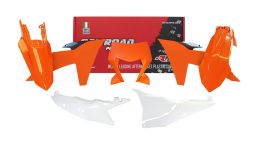 Sada plastov KTM, RTECH (oranžovo-černo-bílá, 6 dielov)