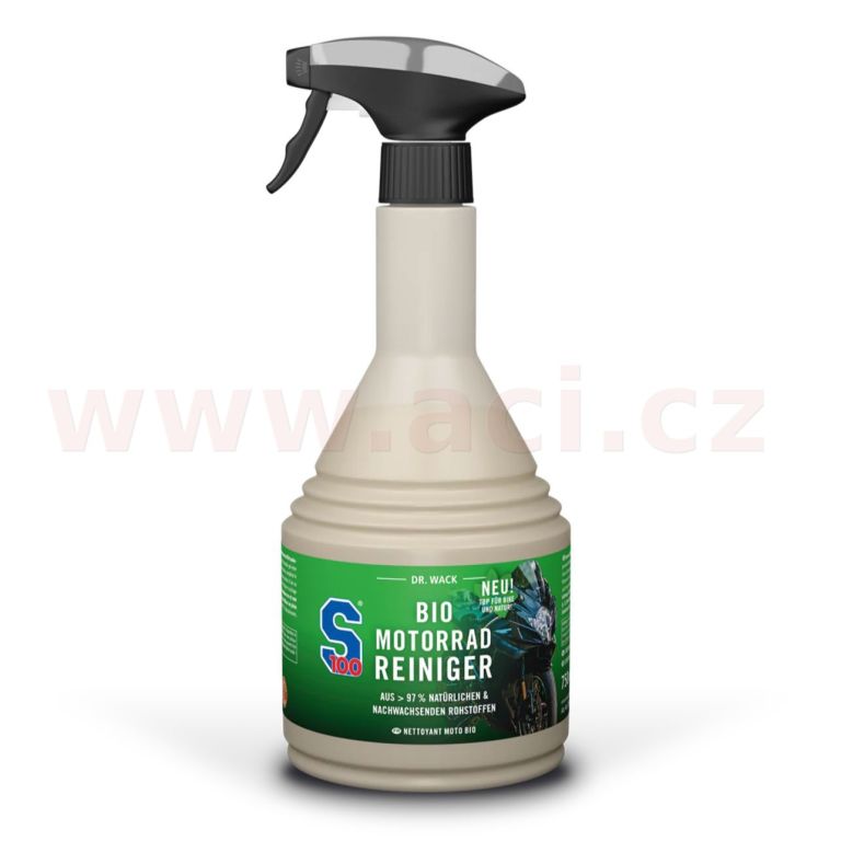 S100 BIO čistič motocykla - Bio Moto Wash 750 ml