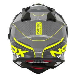 Prilba N312 DRONE, NOX (šedá,žlutá) 2024