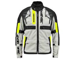 Bunda CROSSMASTER, SPIDI (černá/šedá/žlutá fluo)