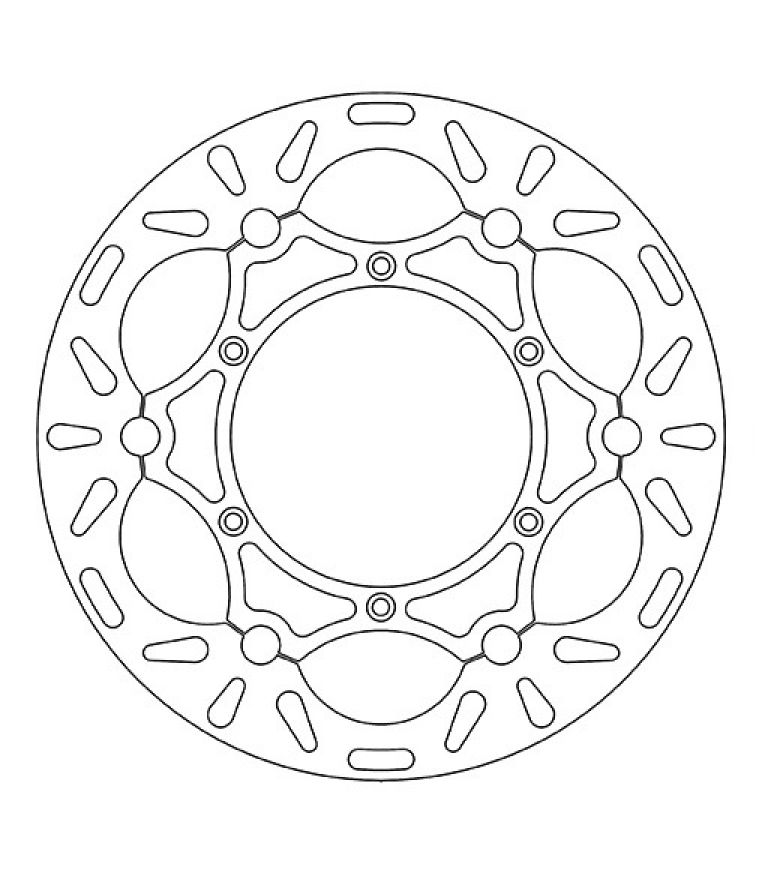 Brzdový kotúč plávajúce (zvětšený, priemer 270 mm), NEWFREN