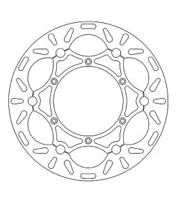 Brzdový kotúč plávajúce (zvětšený, priemer 270 mm), NEWFREN