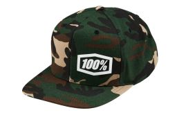 šiltovka 100% - MACHINE Snapback camo (UNI)