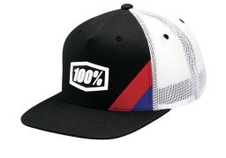 šiltovka 100% - CORNESTONE Snapback detská čierna (vel.UNI)