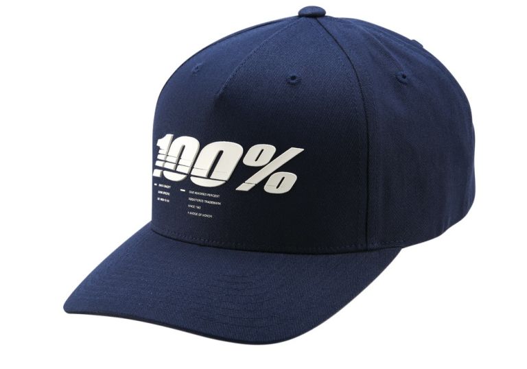 šiltovka 100% - STAUNCH Snapback modrá (veľ. UNI)