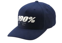 šiltovka 100% - STAUNCH Snapback modrá (veľ. UNI)