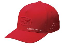 šiltovka 100% - SHADOW Snapback detská červená (veľ. UNI)