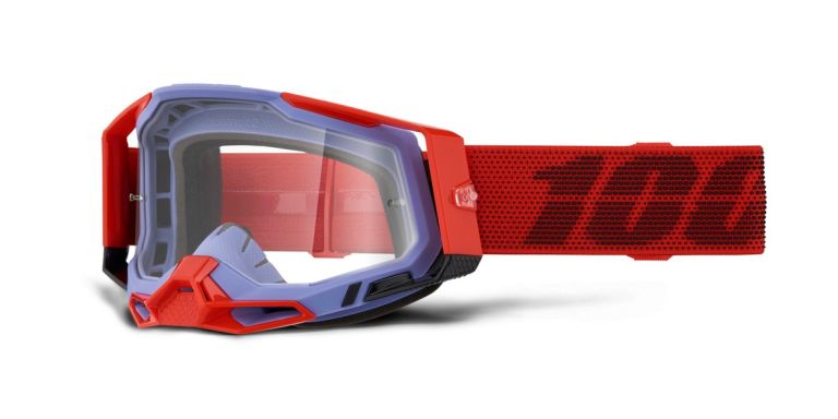 RACECRAFT 2 CLEAT, 100% okuliare, číre plexi