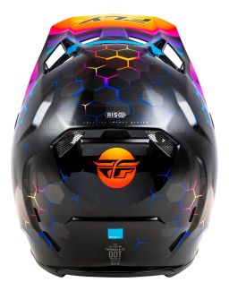 Prilba FORMULA CC TEKTONIC, FLY RACING (černá/žlutá/růžová)