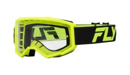 Okuliare FOCUS, FLY RACING (černá/hi-vis)