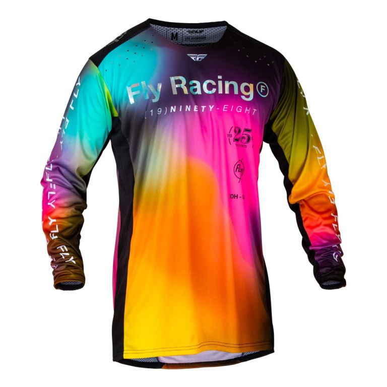 Dres LITE LE LEGACY, FLY RACING (růžová/modrá, hi-vis)