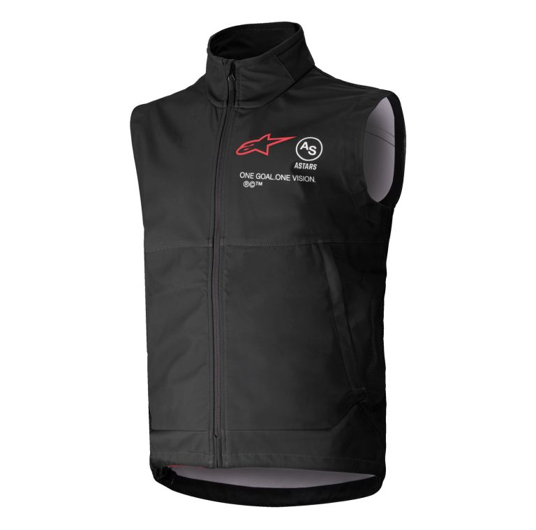 Vesta TECHSTAR SOFTSHELL, ALPINESTARS, detská (čierna) 2025