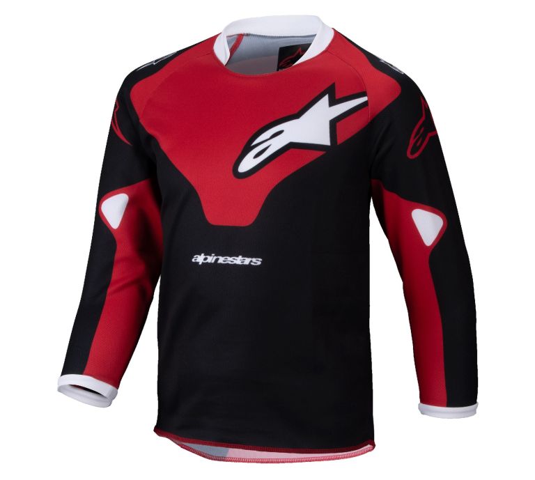 Dres RACER VEIL KIDS, ALPINESTARS, detský (černá/červená) 2025