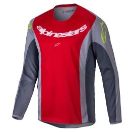 Dres RACER MELT, ALPINESTARS, detský (červená/šedá) 2025
