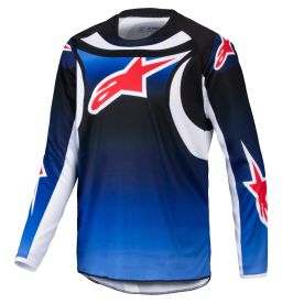 Dres RACER WURX, ALPINESTARS, detský (modrá/černá) 2025