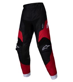 Nohavice RACER VEIL KIDS, ALPINESTARS, detské (černá/červená) 2025