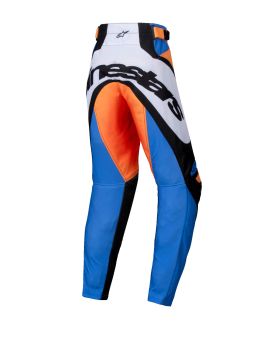 Nohavice RACER MELT, ALPINESTARS, detské (oranžová/modrá) 2025