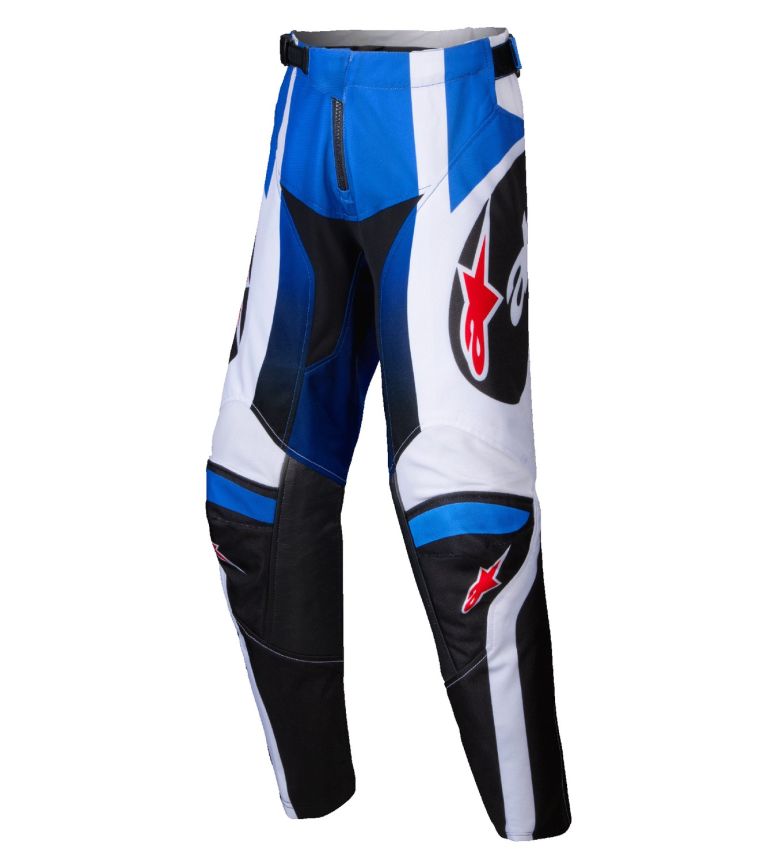 Nohavice RACER WURX, ALPINESTARS, detské (modrá/černá) 2025