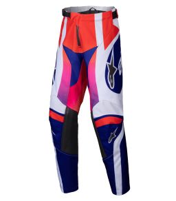 Nohavice RACER WURX, ALPINESTARS, detské (multicolor/bílá) 2025