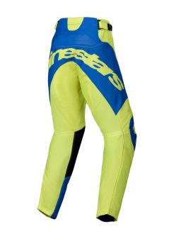 Nohavice RACER VEIL, ALPINESTARS, detské (žltá fluo/modrá) 2025