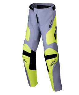 Nohavice RACER VEIL, ALPINESTARS, detské (šedá/žlutá fluo) 2025