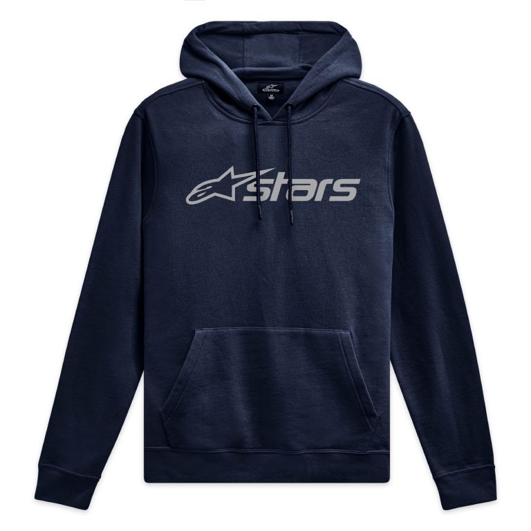 Mikina BLAZE HOODIE 3, ALPINESTARS (modrá/šedá)