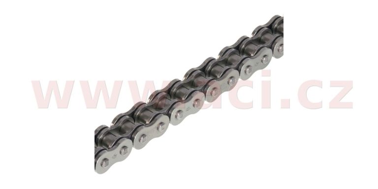Reťaz 525X1R, JT CHAINS (x-kroužek, farba čierna, 122 článkov, vr. nitovacie spojky)