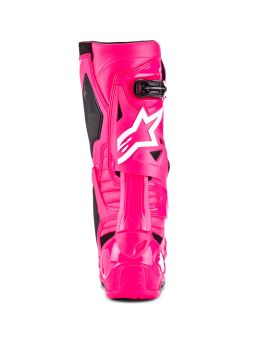 Topánky TECH 10, ALPINESTARS (růžová/černá/bílá) 2025