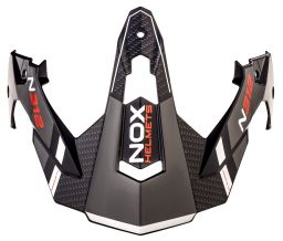šilt pre prilby N312 DRONE, NOX (tmavo modrá matná,červená)