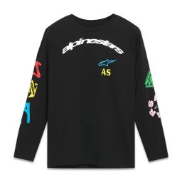 Triko BRUNDO CSF dlhý rukáv, ALPINESTARS (čierna)