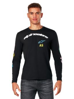 Triko BRUNDO CSF dlhý rukáv, ALPINESTARS (čierna)