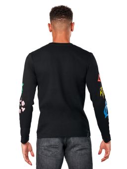 Triko BRUNDO CSF dlhý rukáv, ALPINESTARS (čierna)
